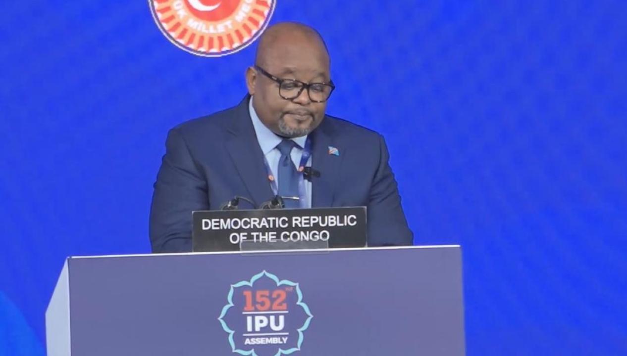 Aimé Boji Sangara,  président de l’Assemblée nationale en RDC