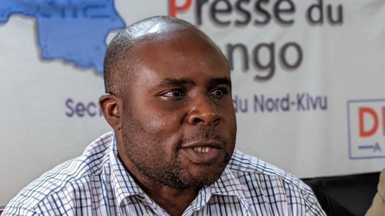 John Banyene, président de la coordination provinciale de la Société civile du Nord-Kivu [photo d’illustration]
