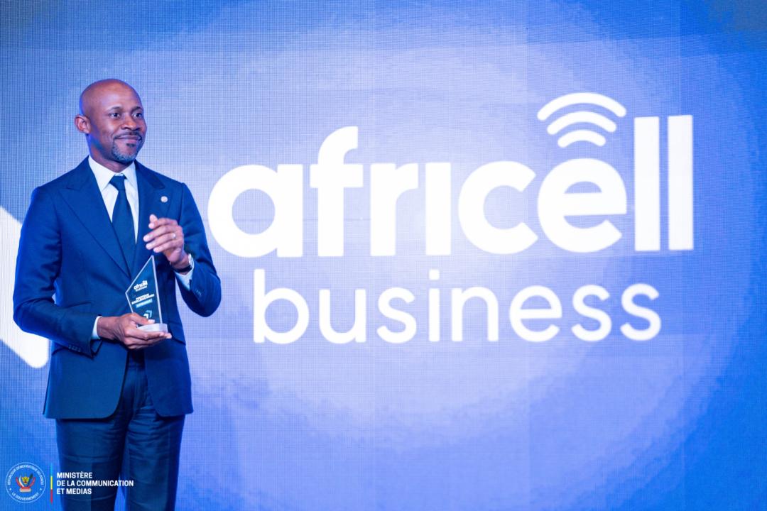Le ministre de la Communication et Médias Patrick Muyaya lance Africell Business à Kinshasa
