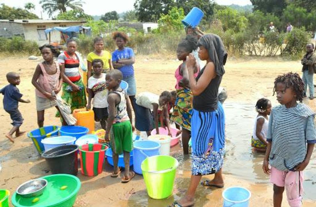 Une pénurie d'eau dans un quartier d'une commune de Kinshasa [photo d'illustration]