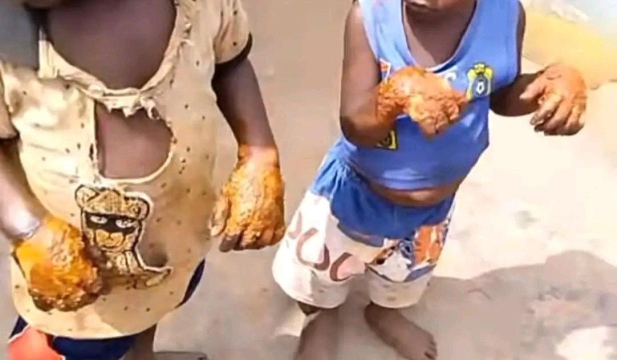 Les enfants victimes du scandale de leur mère.