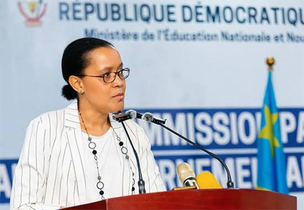 Raïssa Malu, ministre de l'Éducation nationale en RDC [photo d'illustration]
