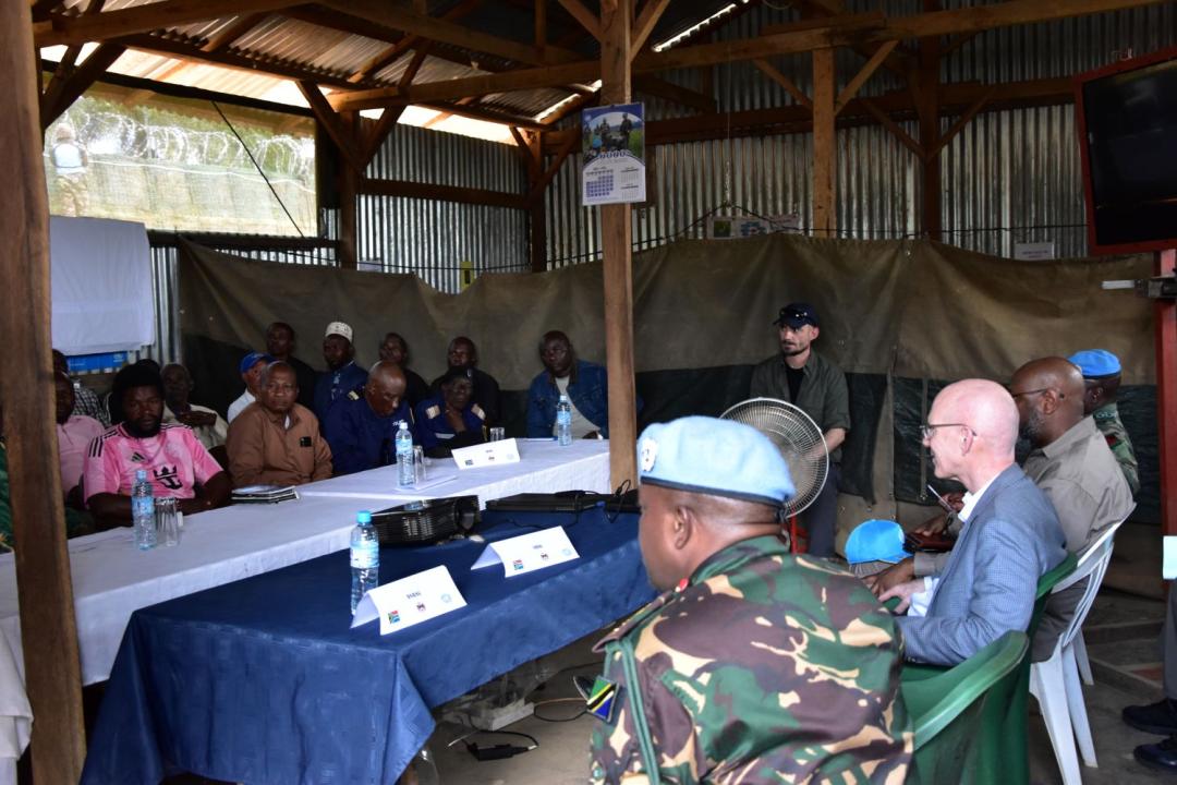 James Swan au contact direct des communautés d’Eringeti, dans le territoire de Beni