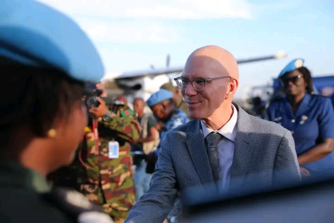 Arrivée à Bunia de James Swan RSSG des Nations Unies en RDC et chef de la MONUSCO [Photos d'illustration]