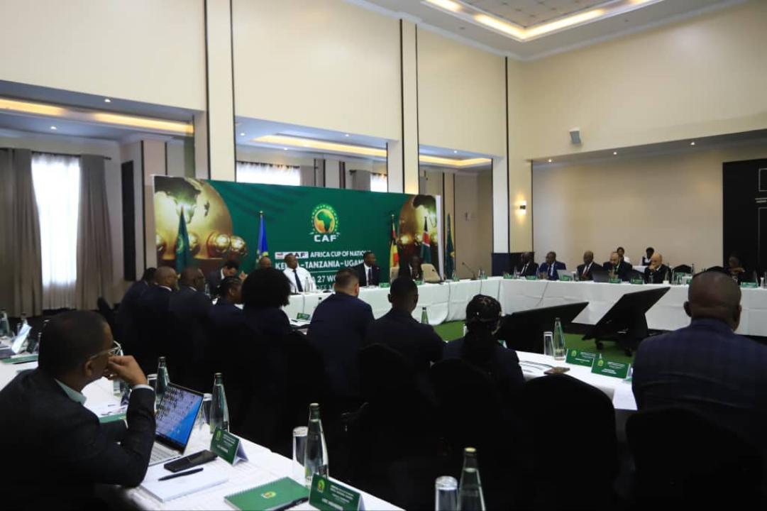 La réunion entre la CAF et les délégations des pays organisateurs de la CAN2027