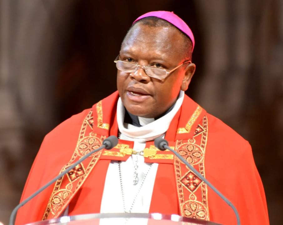 Le cardinal Fridolin Ambongo