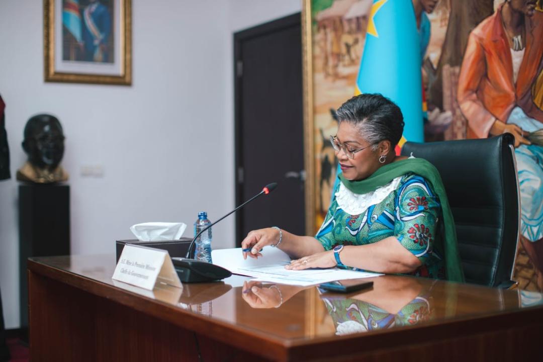 Judith Suminwa,  Première Ministre de la République démocratique du Congo [photo d’illustration