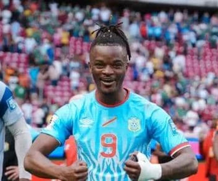 Bryan Cipenga sous les couleurs de l'équipe nationale de la RDC. [Photo d'illustration]