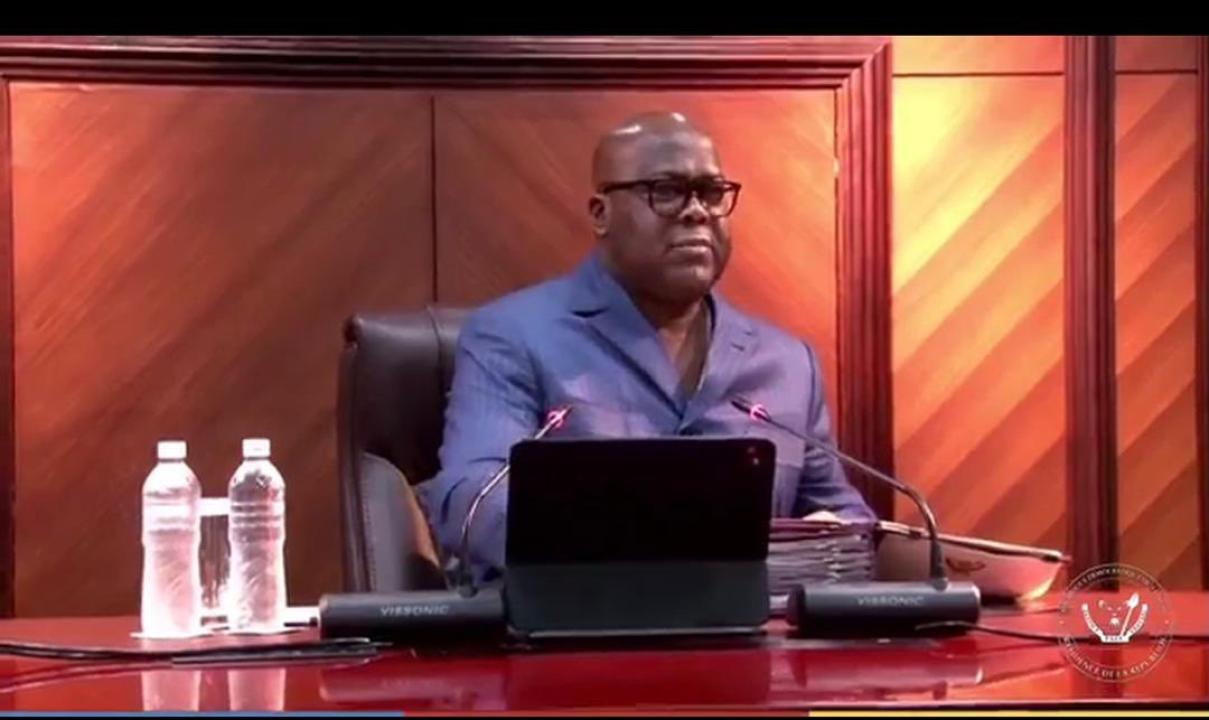 Félix Antoine Tshisekedi   Tshilombo, chef de l'État de la République démocratique du Congo