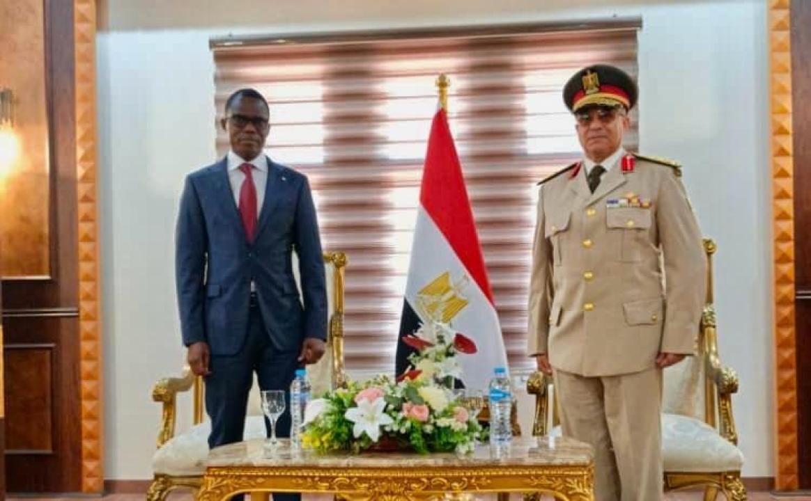 Le Ministre délégué Eliezer Ntambwe reçu au Caire, en Egypte, samedi 25 avril 2026