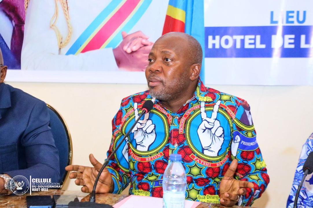 Le gouverneur de la province du Haut-Uele