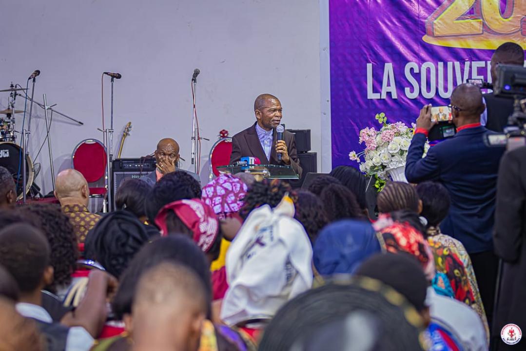 L’archevêque Evariste Ejiba Yamapia lors de cette activité de sensibilisation à Kinshasa [photo d'illustration]