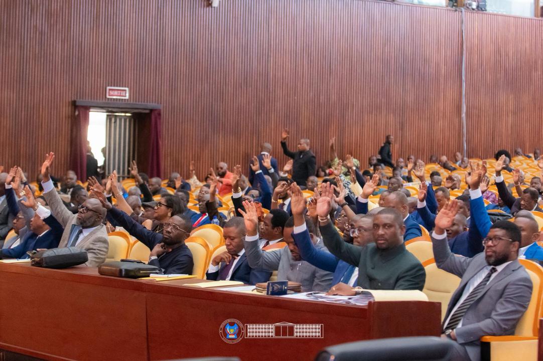 Les députés nationaux au cours d'une séance plénière