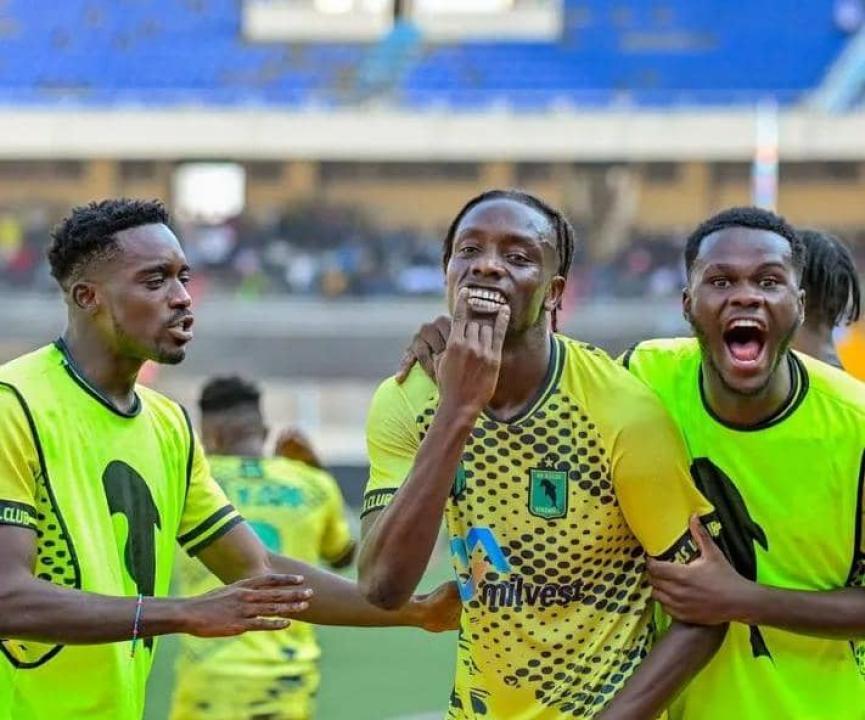 Les joueurs de VClub en pleine célébration d'un but. [Photo d'illustration]