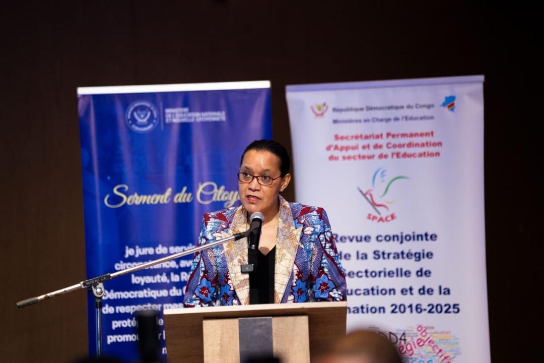 La ministre de l’Éducation nationale Raissa Malu [photo d'illustration]