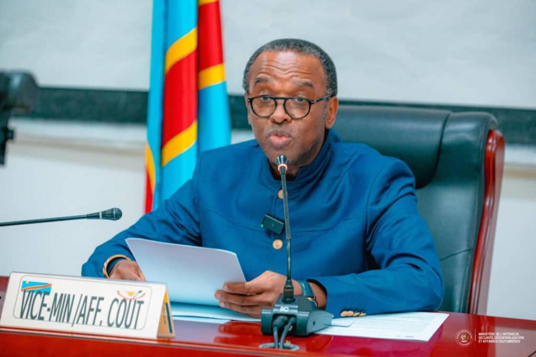 Le vice ministre des Affaires Coutumières, Mwami Ndeze Jean-Baptiste