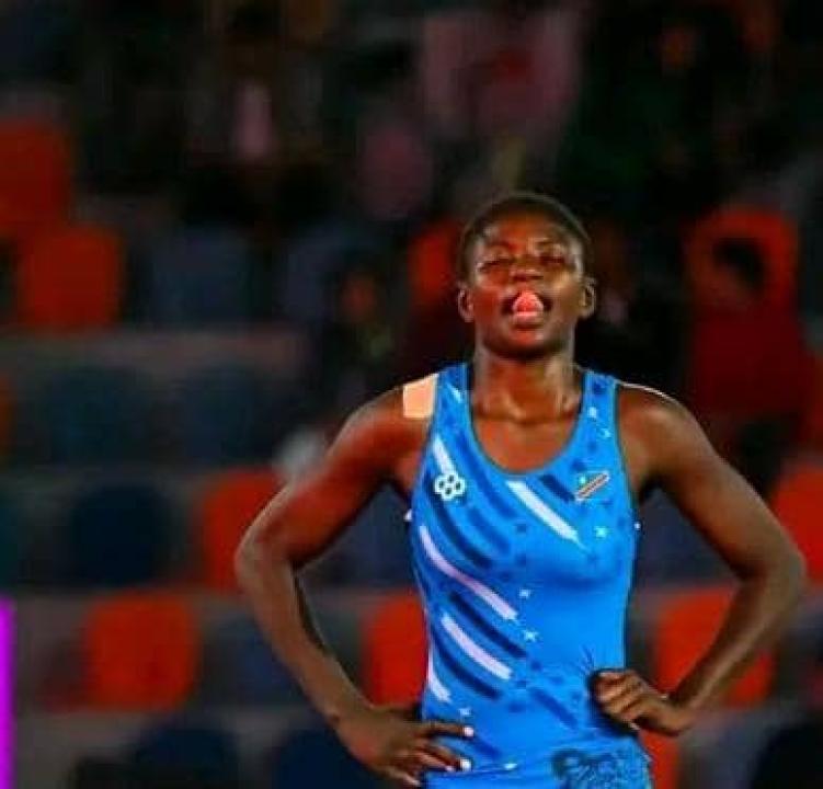 La lutteuse congolaise, Stéphie Ntimba. [Photo d'illustration]