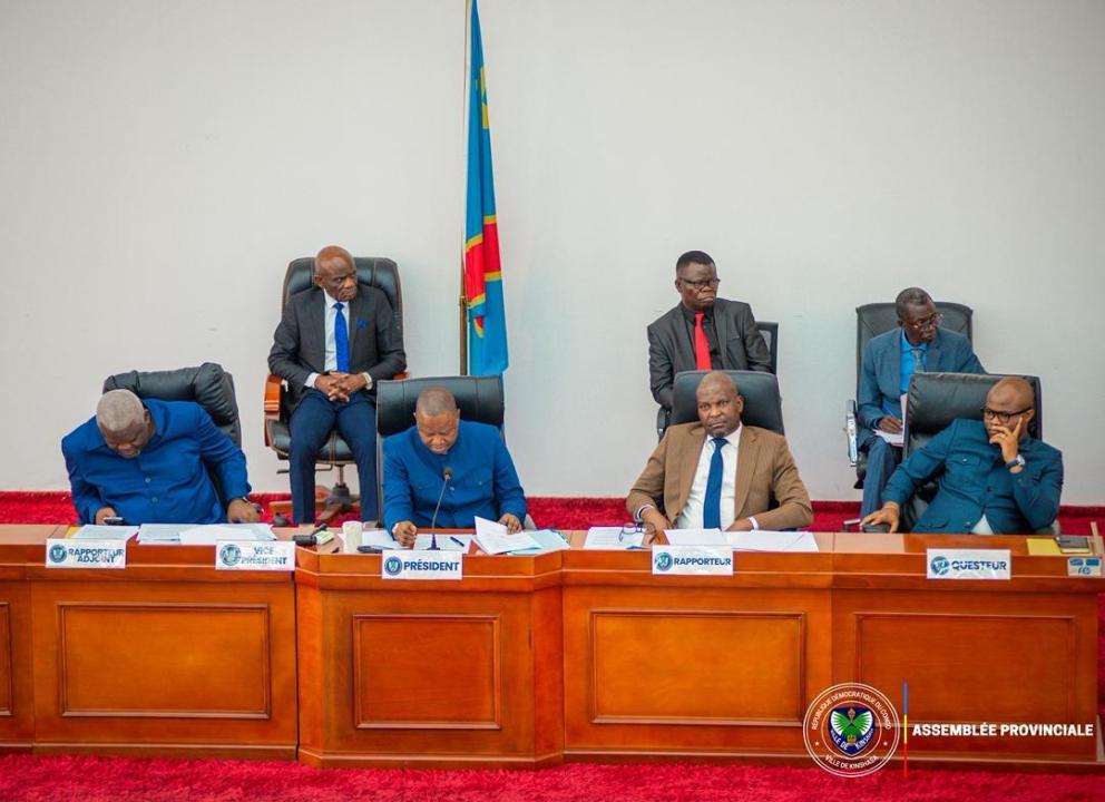 Le Bureau de l'Assemblée Provinciale de Kinshasa [photo d'illustration]