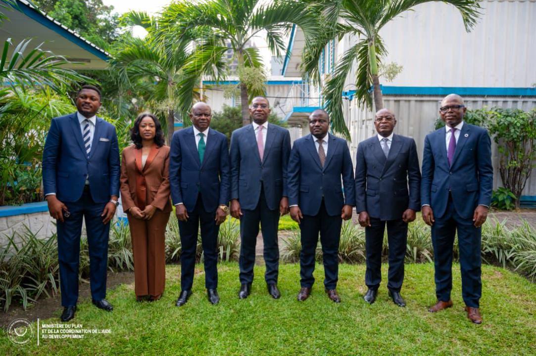 La délégation du Gouvernement conduite par le ministre du Plan Guylain Nyembo [photo d'illustration]