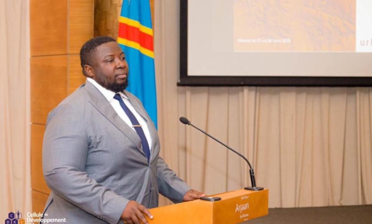 Le ministre provincial des Infrastructures, Travaux Publics et Reconstruction -ITPR-Kinshasa, Alain Tshilungu