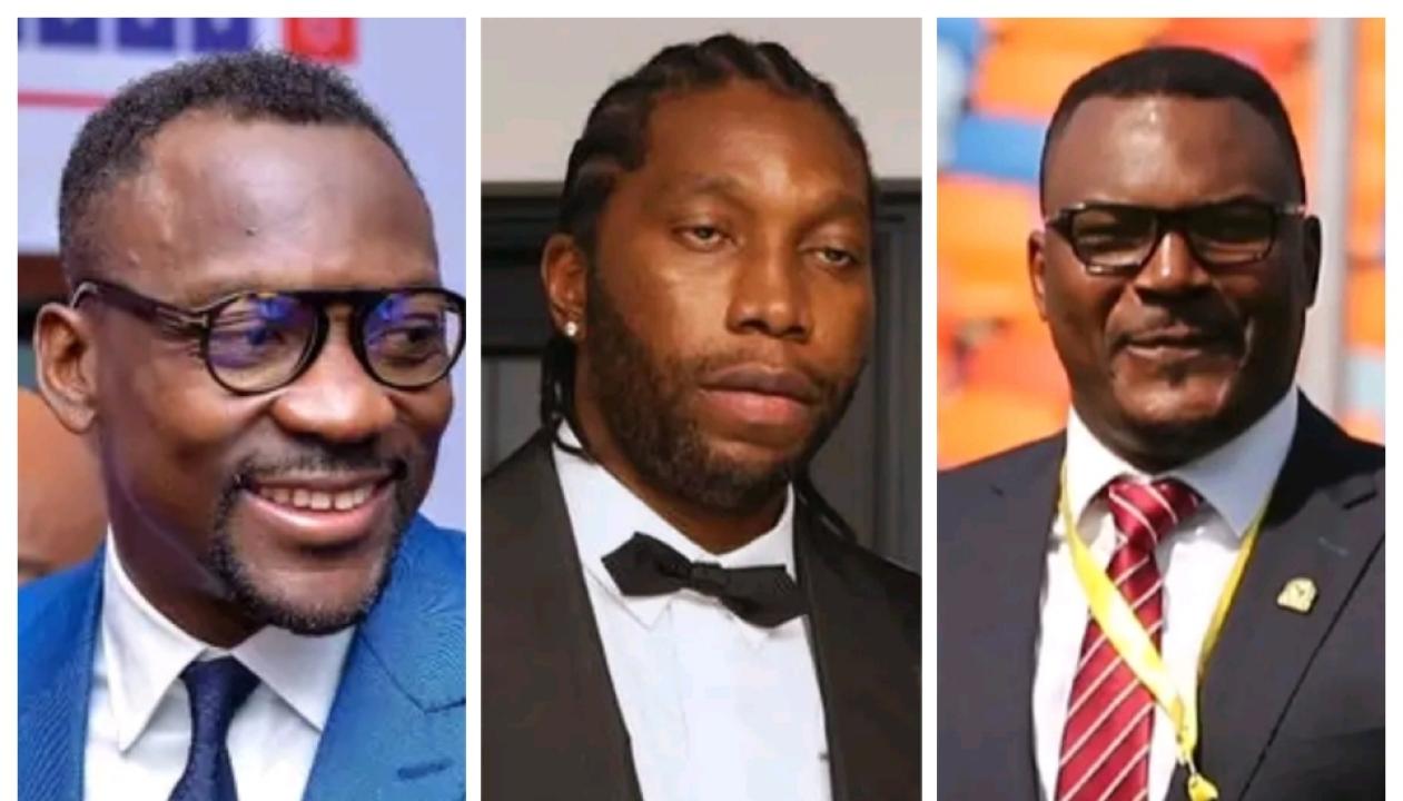 Shabani Nonda, Dieu-merci Mbokani, et Aziz Makukula. [Photo d'illustration]