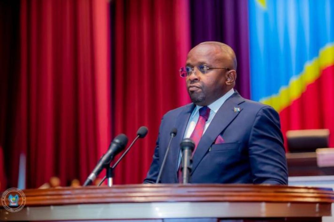 Jacquemain Shabani Lukoo,  VPM de l’Intérieur,  Sécurité,  Décentralisation et Affaires coutumières