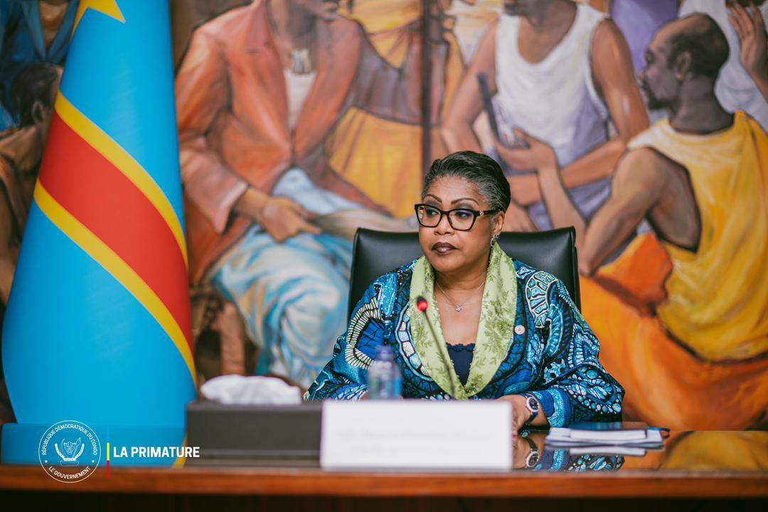 Judith Suminwa,  cheffe du Gouvernement de la République démocratique du Congo