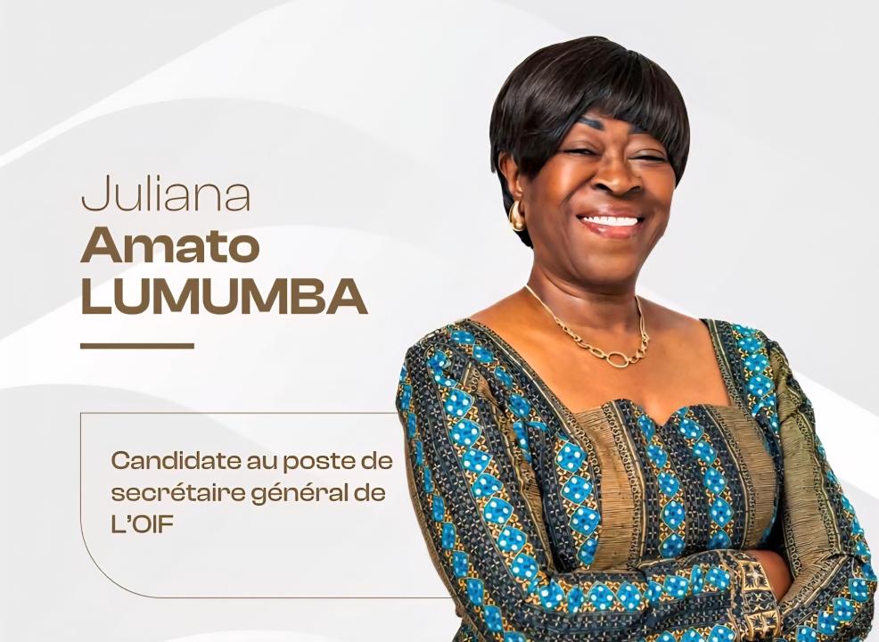 Juliana Amato Lumumba, candidate de la RDC au poste de secrétaire générale de l’OIF [photo d’illustration]