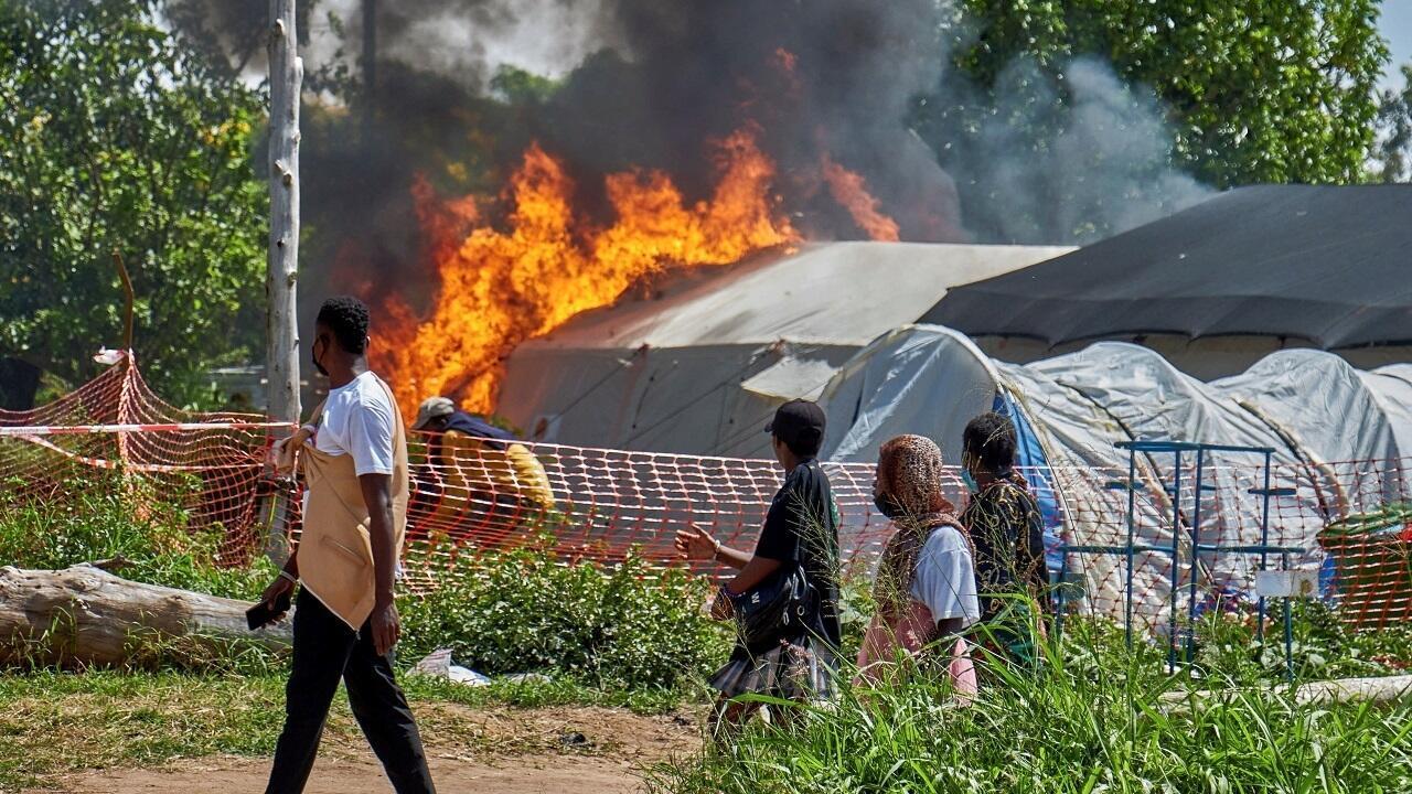 Incendie sur un site de traitement Ebola à l'hôpital Rwampara [photo d'illustration]