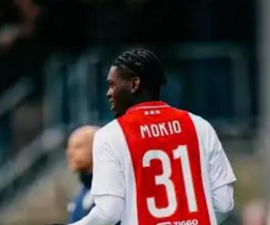 Jorthy Mokio sous les couleurs de l'Ajax Amsterdam. [Photo d'illustration]