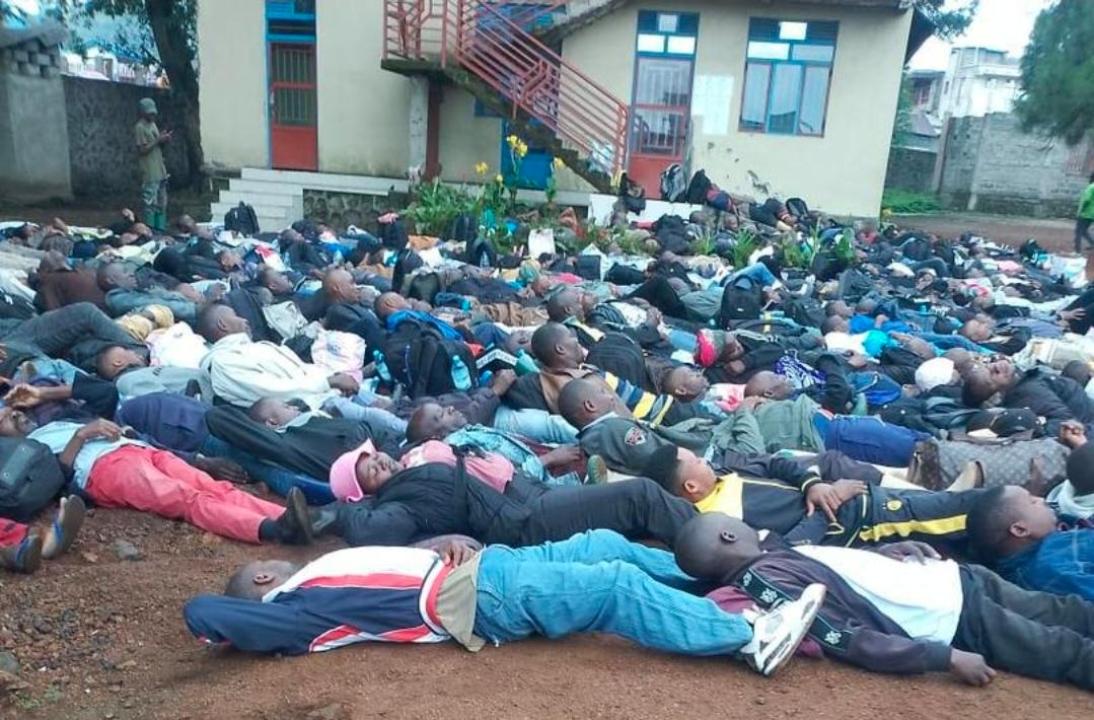 Des chefs coutumiers de la Bukumu humilié par les rebelles du M23-AFC avant leur transfert vers le centre de formation militaire de Chanzu