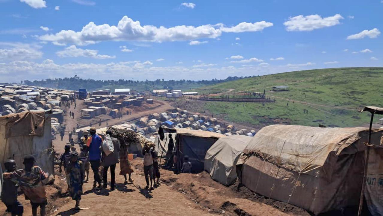 Un camp de déplacés en Ituri [photo d'illustration]