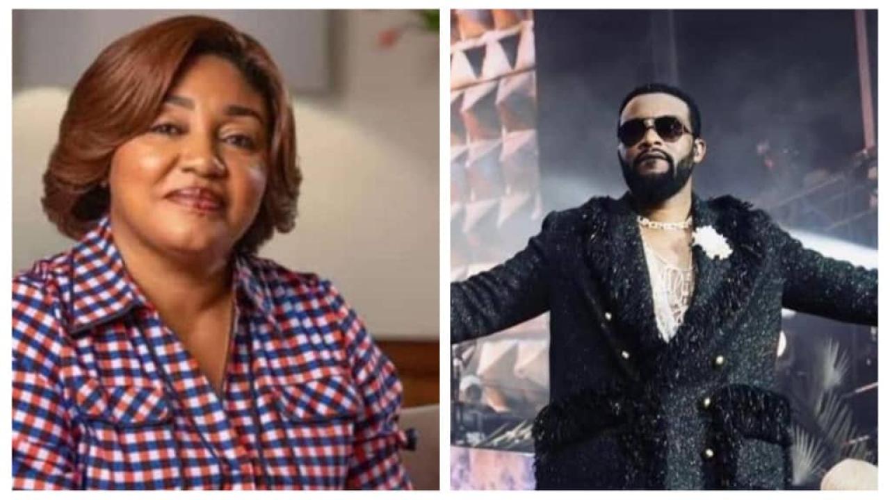 La Première Dame de la RDC, Denise Nyakeru et l’artiste musicien Fally Ipupa