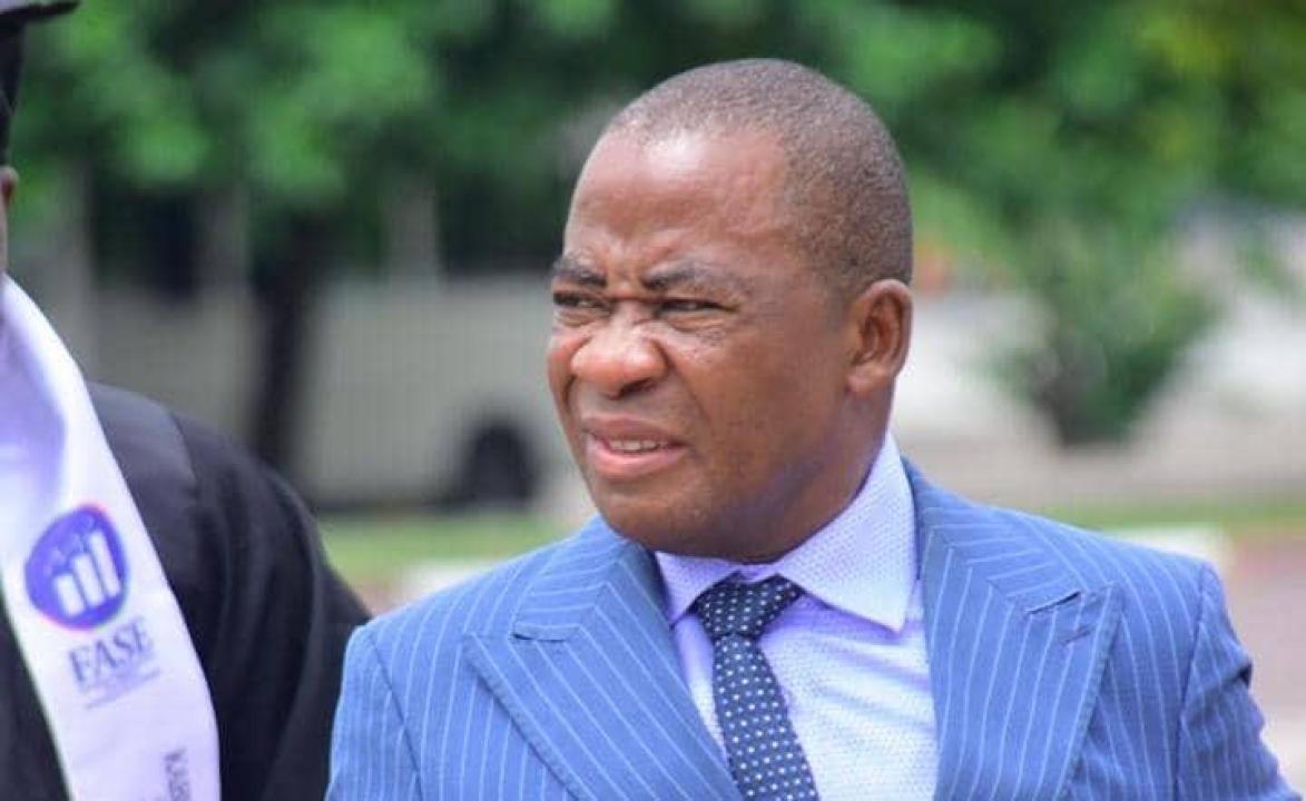 Jonas Tshiombela, coordonnateur de la Nouvelle société civile congolaise