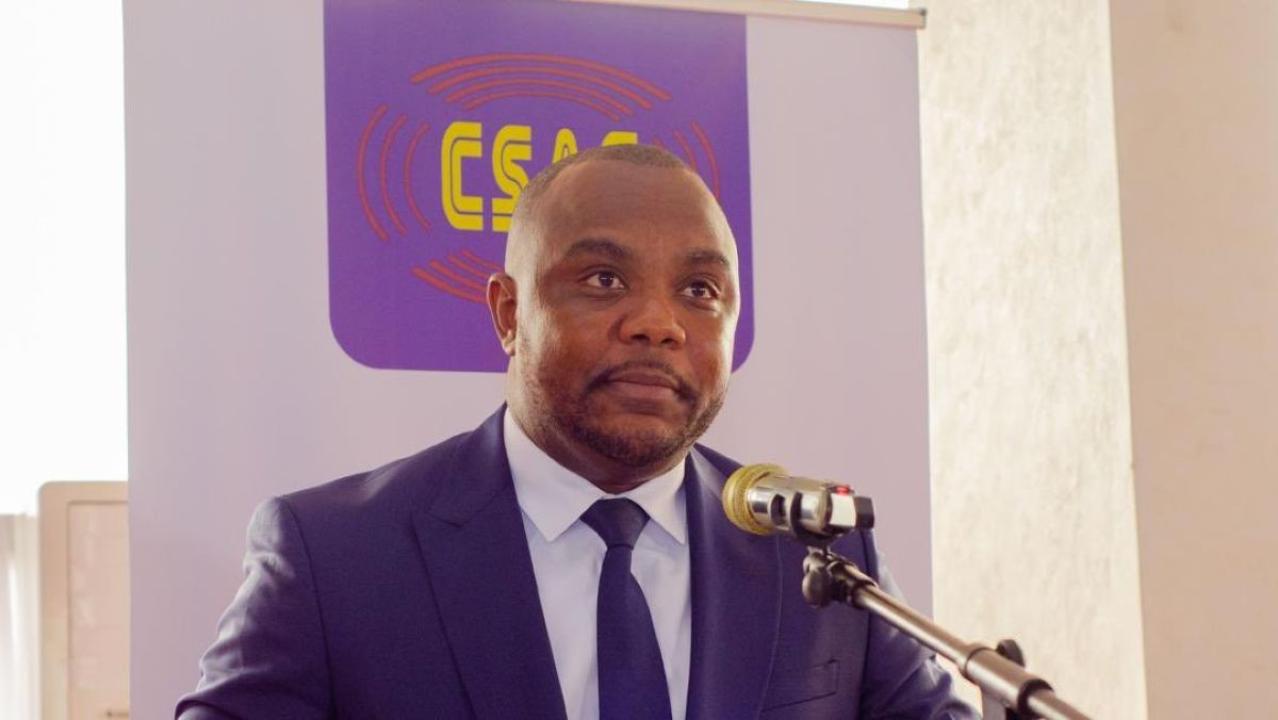Christian Bosembe, président du CSAC [photo d'illustration]