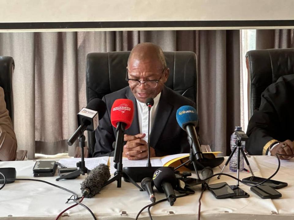 Archevêque Evariste Ejiba Yamapia