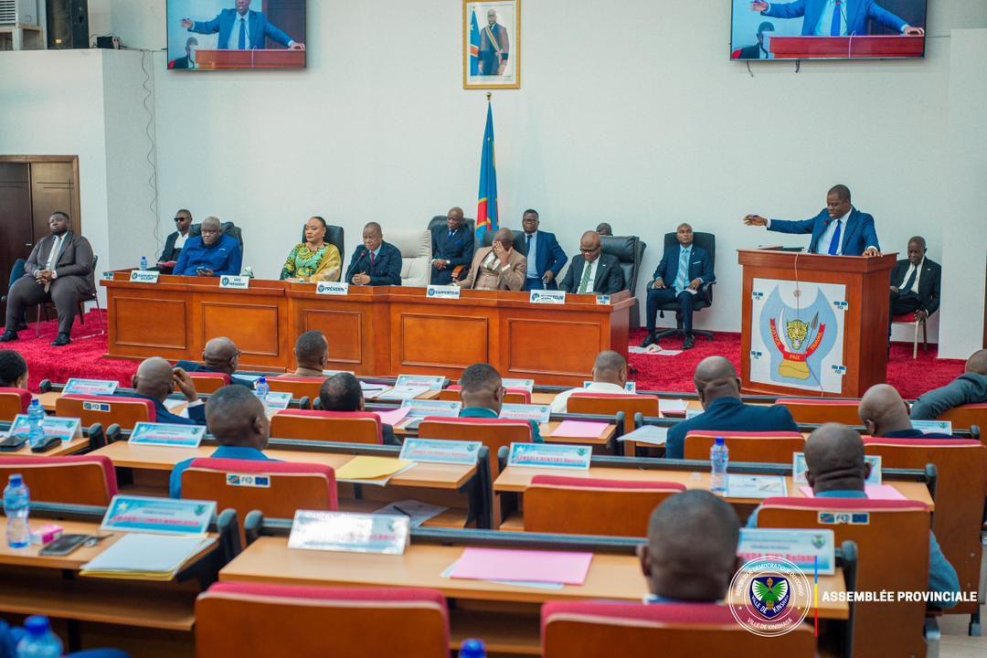 Plénière au sein de l’Assemblée provinciale de Kinshasa