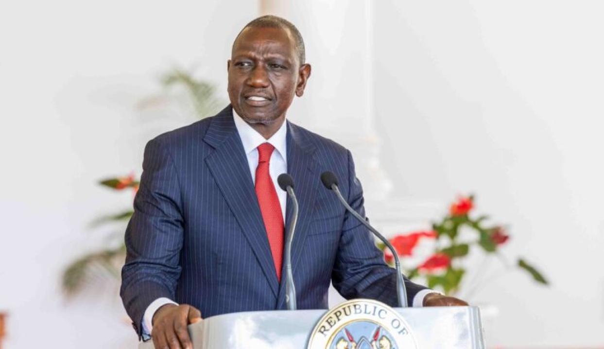 Le président Kenyan William Ruto
