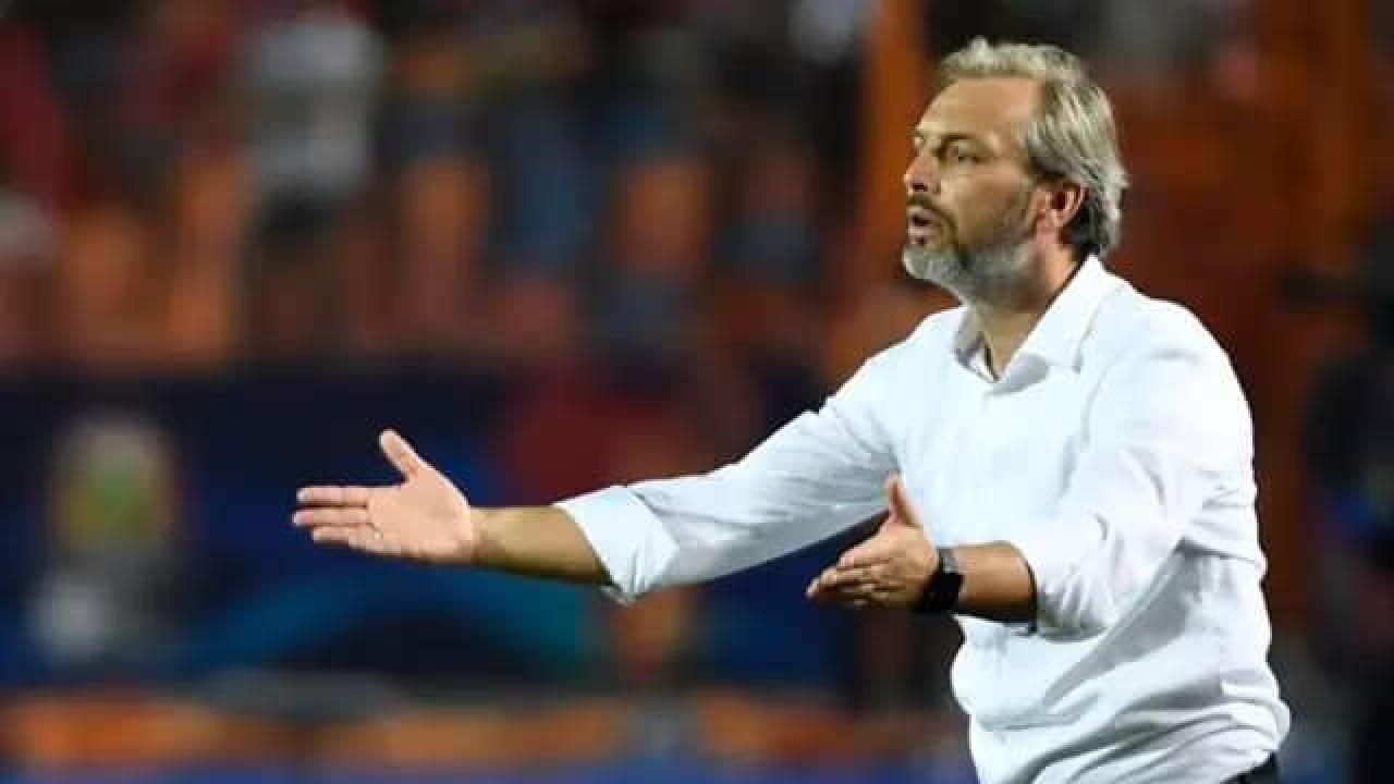 Sébastien Desabre,  sélectionneur de l’équipe nationale du football de la RDC