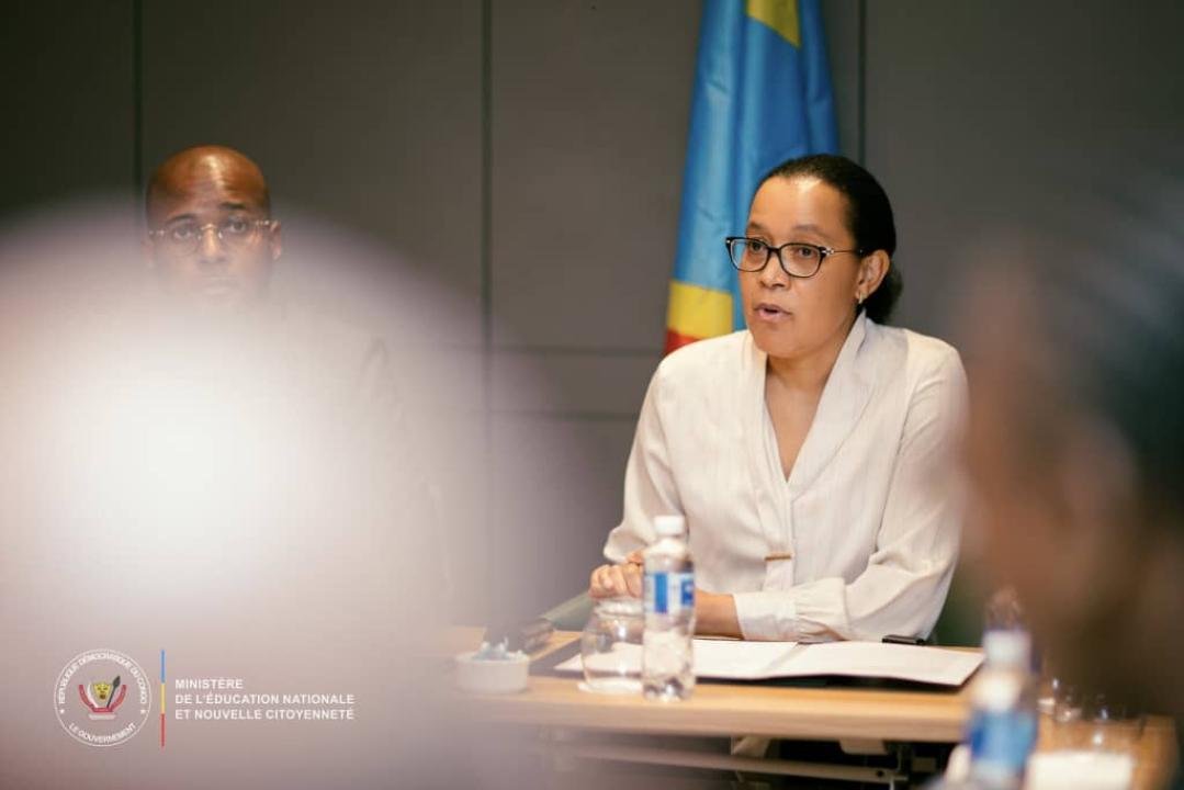 La ministre de l'Éducation nationale, Raissa Malu [photo d'illustration]
