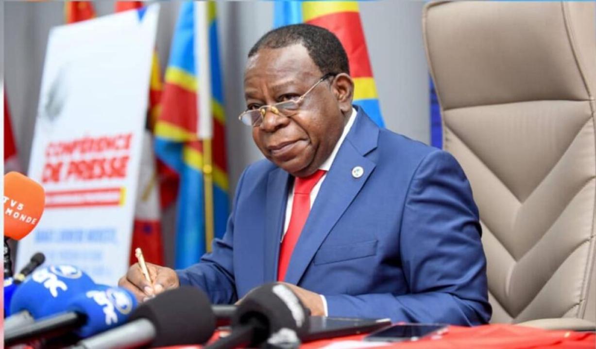 Le sénateur Modeste Bahati Lukwebo , président national de l'AFDC [photo d'illustration]