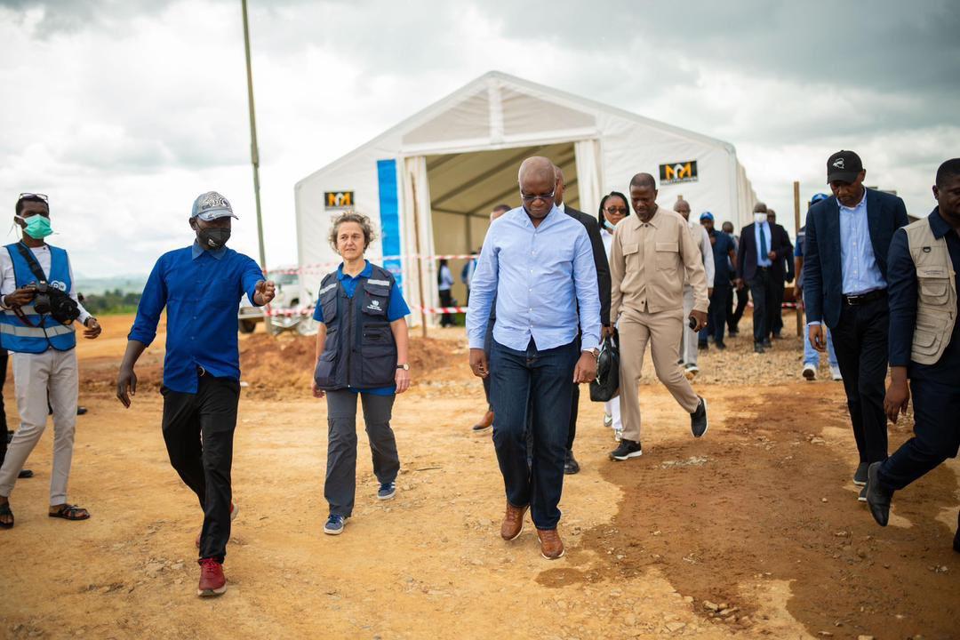 Le ministre de la Santé Roger Kamba lors de son arrivée à Bunia [photo d'illustration]