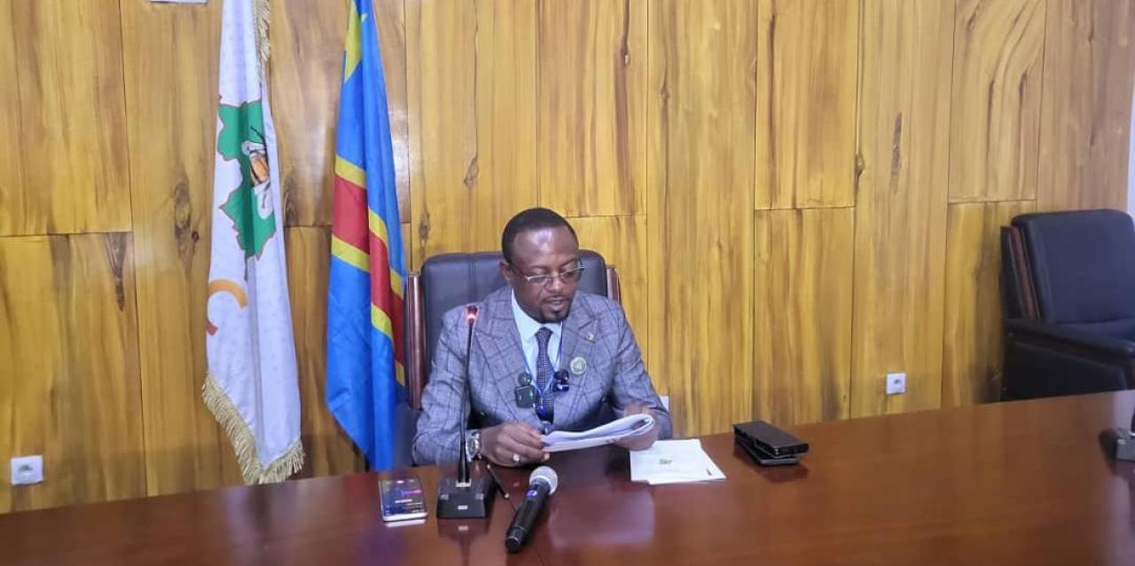 Jean-Yves Kasonga wa Kasonga, président du parti politique Conscience Patriotique Congolaise (CPCo)