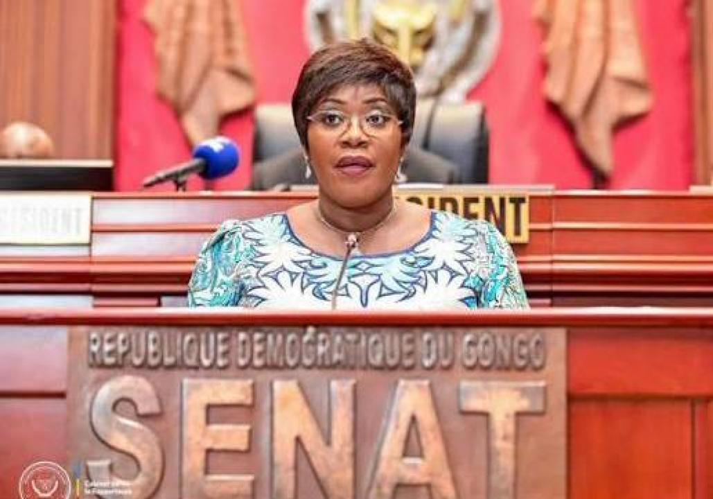 Néfertiti NGUDIANZA, rapporteur du Sénat/RDC [Photo d'illustration]