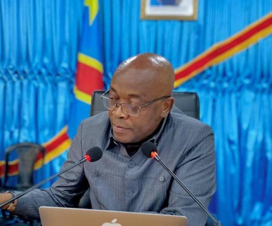 Guy Sabangu Kashala, président de l'Assemblée provinciale du Kasaï Central.