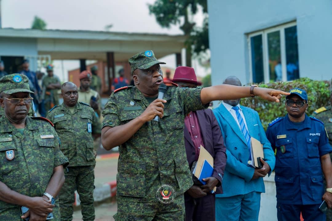 Le Gouverneur militaire, le lieutenant-général Johnny Luboya Nkashama [photo d'illustration]