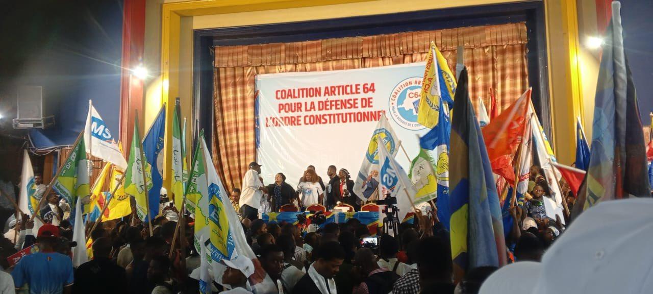 Lancement de la Coalition Article 64 par l’opposition politique en RDC