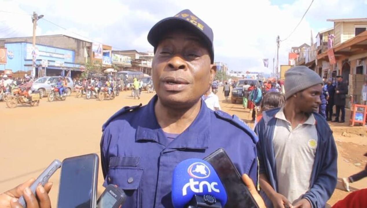 Le maire policier de Butembo, Mowa Baeki Telly Roger [photo d’illustration]