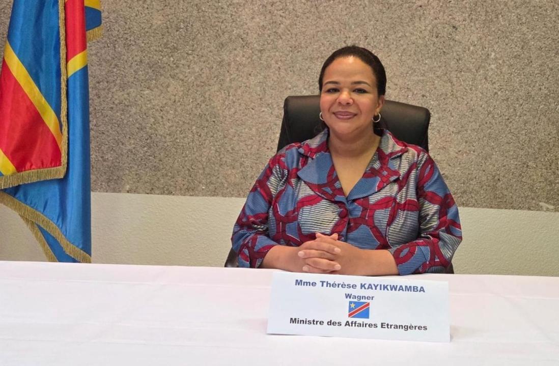 Thérèse Kayikwamba Wagner, ministre des Affaires étrangères en République démocratique du Congo