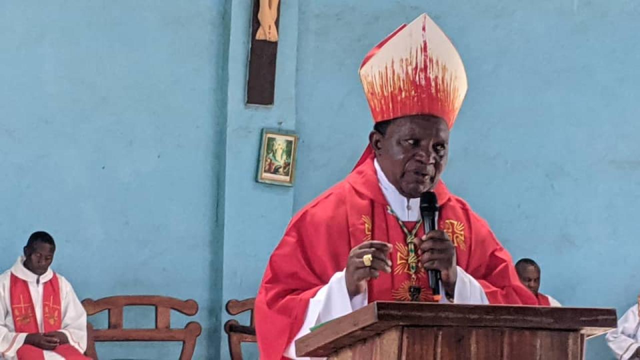 Mgr Sikuli Paluku Melchisédech, Évêque du diocèse de Butembo-Beni au Nord-Kivu
